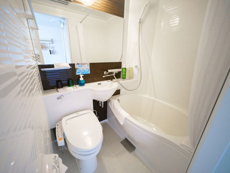 全室にユニットバス完備