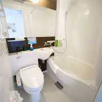 全室にユニットバス完備