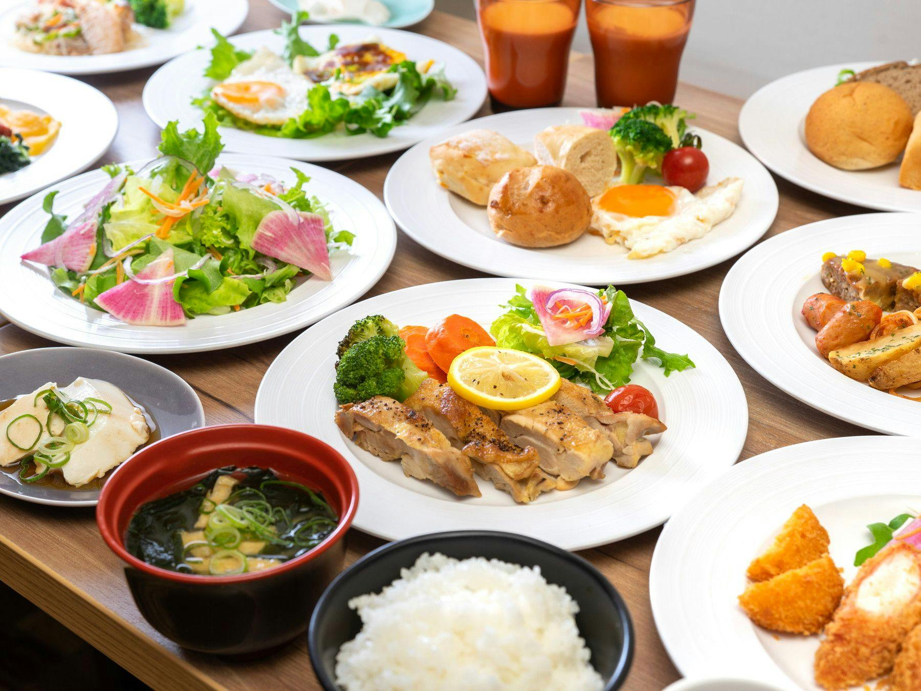 和食派洋食派どちらもご堪能いただけます