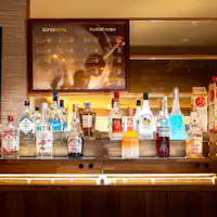 ゆったりと楽しめる無料ウェルカムバー