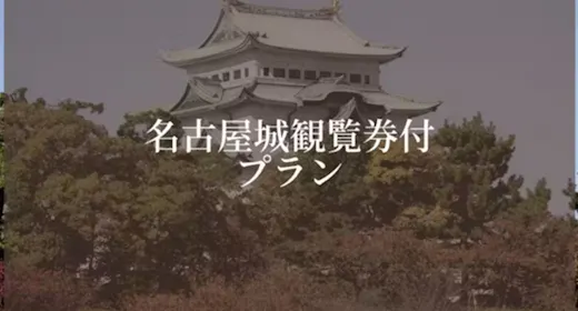 名古屋城観覧券付き【食事なし】