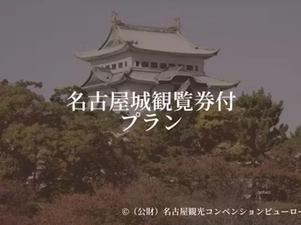 名古屋城観覧券付き【食事なし】