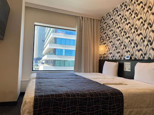 街側のご眺望デラックスシングルルームです