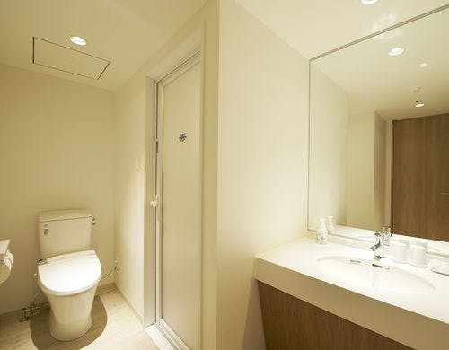 コンフォートツインのバスルームです。