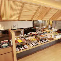 บุฟเฟ่ต์อาหารเช้า (สถานีให้บริการ)