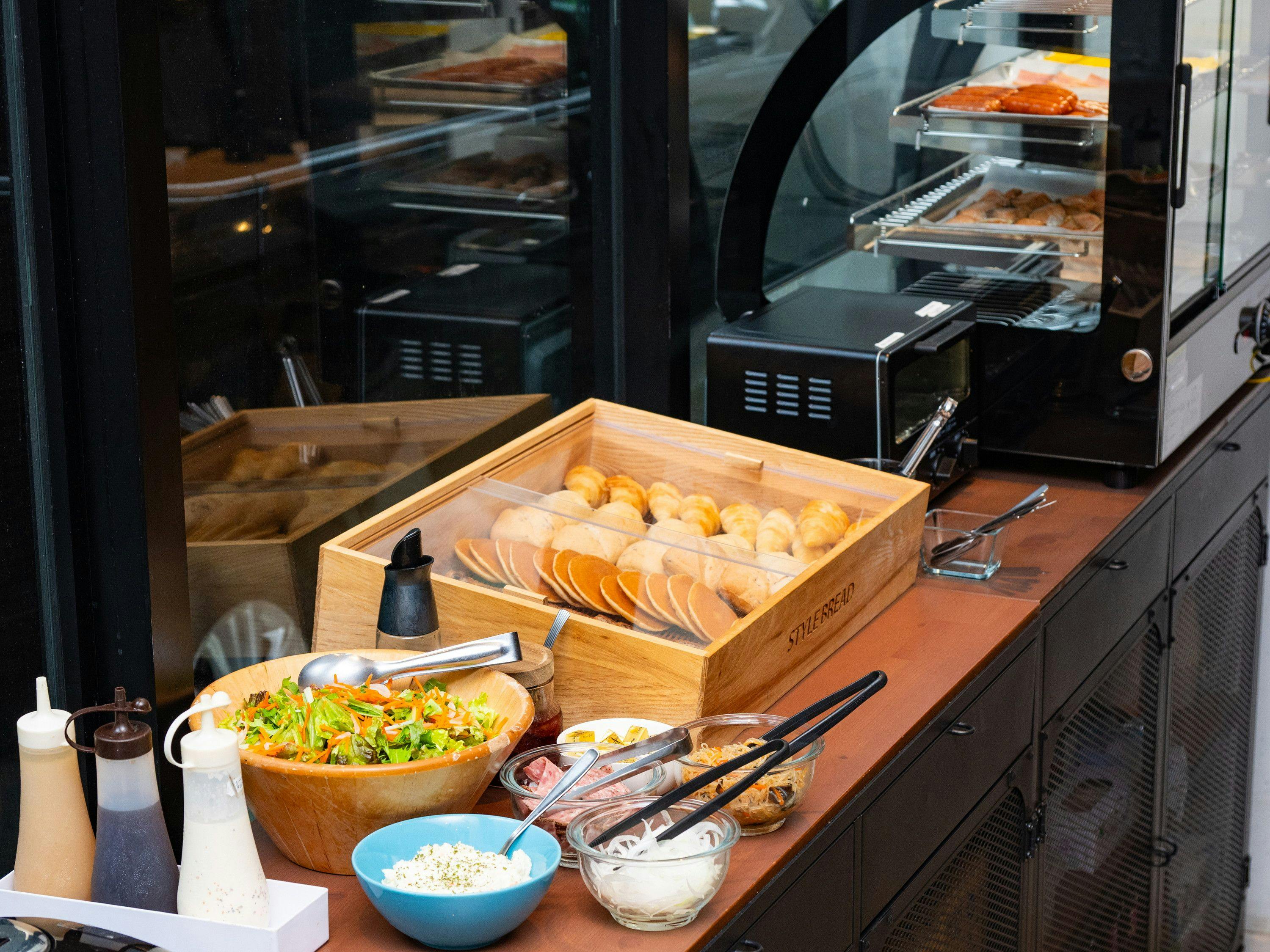 朝食ビュッフェ②