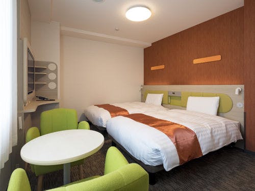 ■広さ21～22平米■ベッド幅123センチｘ2台