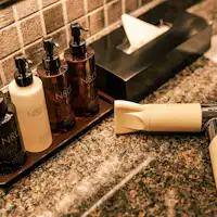 ■脱衣室 こだわりのアメニティ