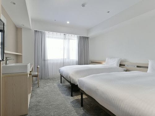 モデレートツインルーム　洗面台