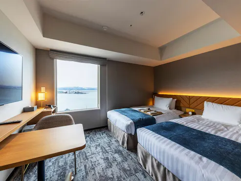 ■ ห้องมาตรฐานเตียงคู่ / 19 ตร.ม.