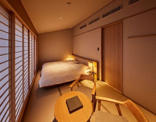 露天風呂付デラックスツインルーム