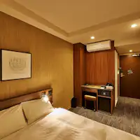 ゆっくりお寛ぎ頂けるダブルルーム