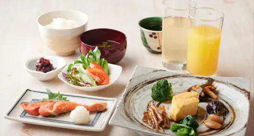 【朝食付】選べる季節の和洋プレート!お代わり自由!