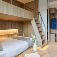 ツーベッドバンクルーム