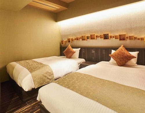 スーペリアツインルーム専用バスルーム付