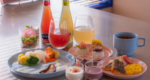 【早期割60朝食付】出汁と発酵で味わう一汁三菜【宿泊者限定ラウンジ付】