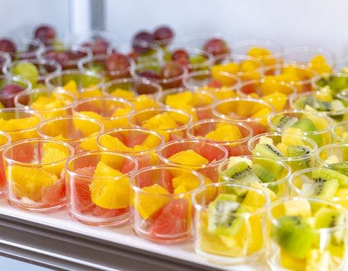 フルーツはお好みの組み合わせを