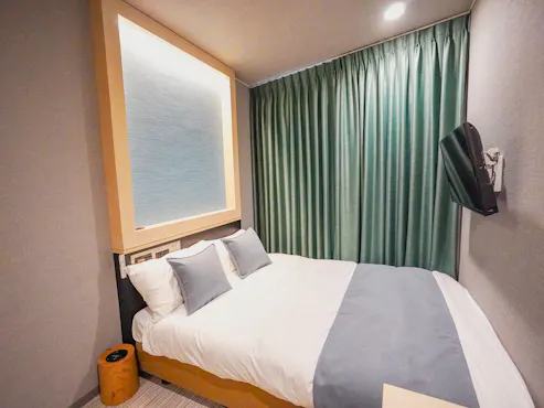 【ห้องพักแบบอีโคโนมีดับเบิล】ภายในห้องพัก