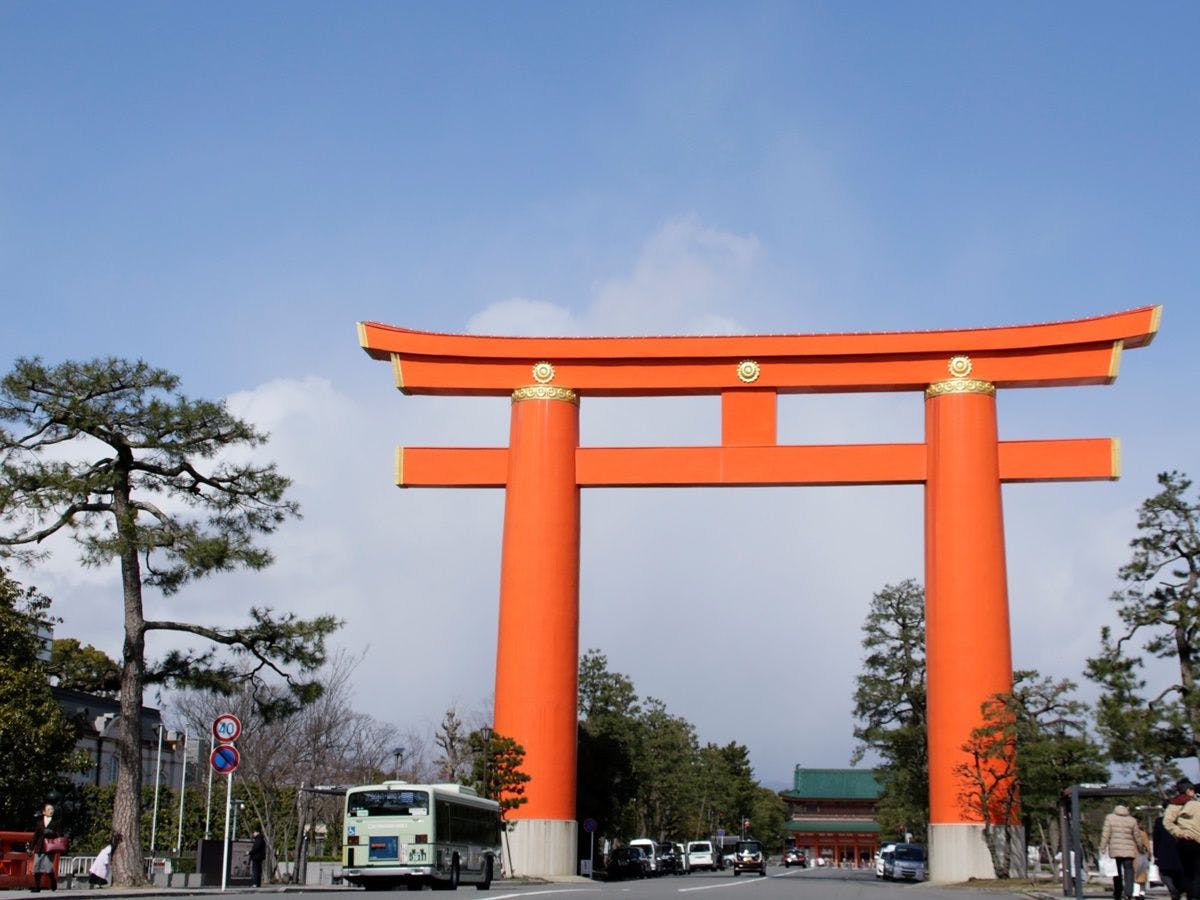 헤이안 신궁 대토리이