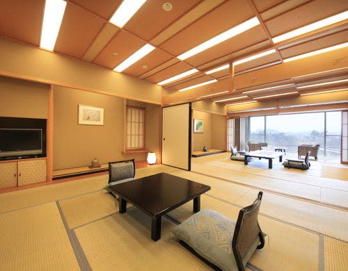 特別室楽山館客室露天風呂