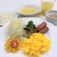 อาหารเช้า - ตัวอย่างจานเซ็ต.