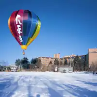 บอลลูนอากาศร้อนฤดูหนาว