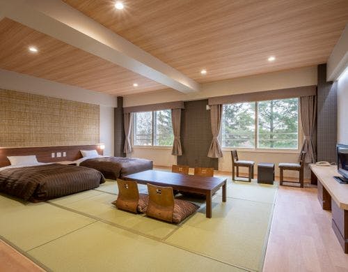 森の和モダン一例