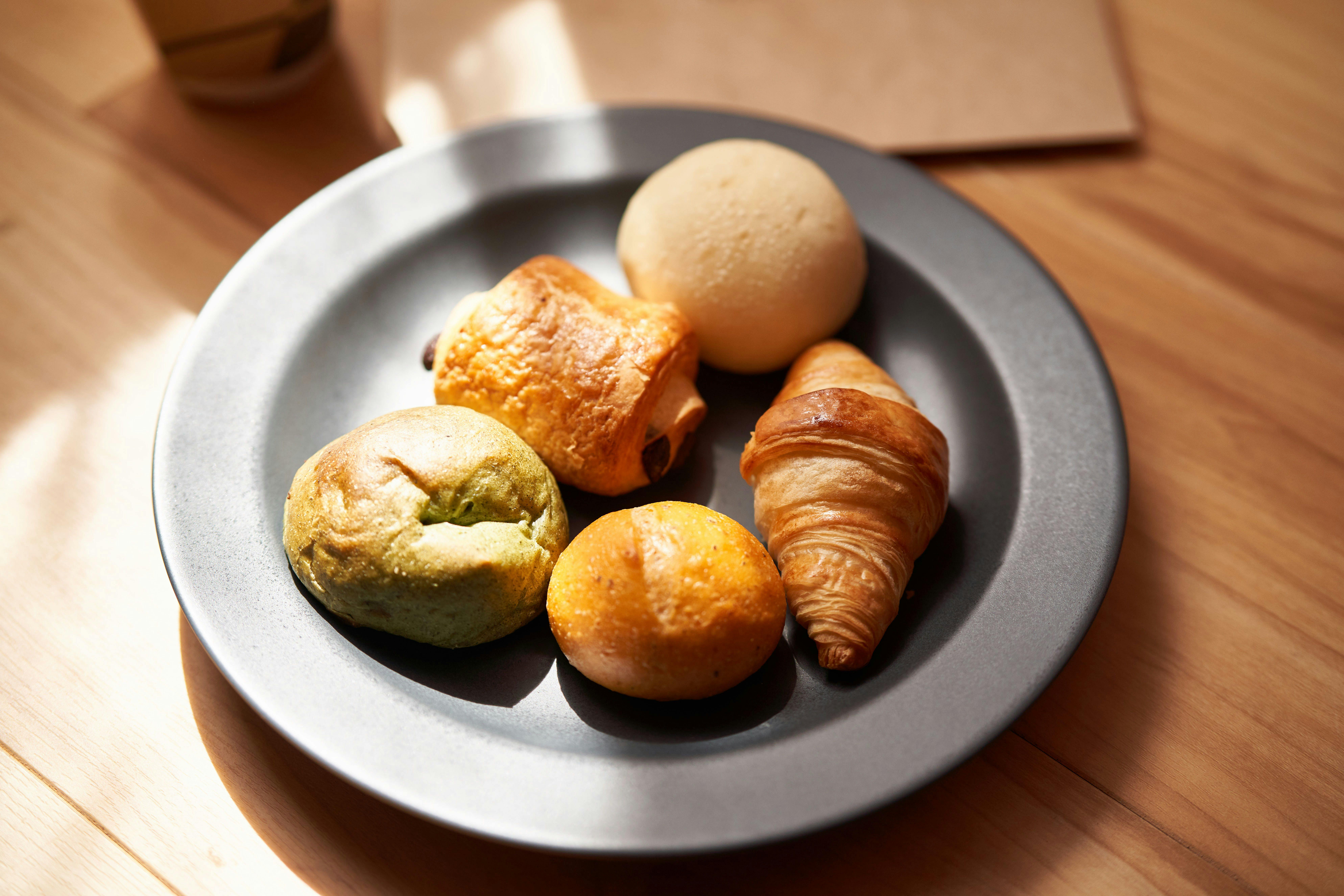 Sarapan roti panggang segar