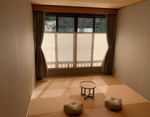 温泉内風呂付の二間の和室