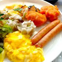 ตัวอย่างบุฟเฟ่ต์อาหารเช้า