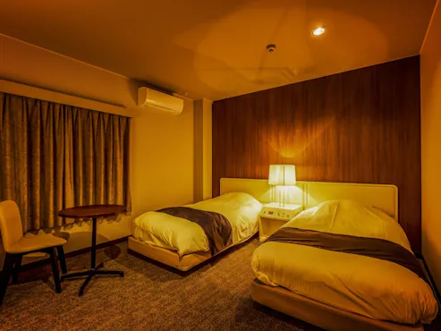 ห้องพักแบบเตียงคู่ราคาประหยัด