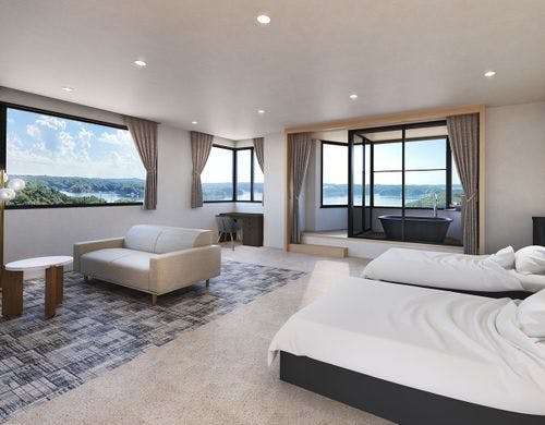 ジュニアスイート露天風呂付ツイン