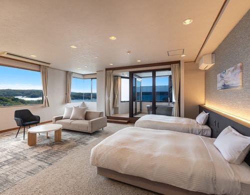 ジュニアスイート露天風呂付ツイン