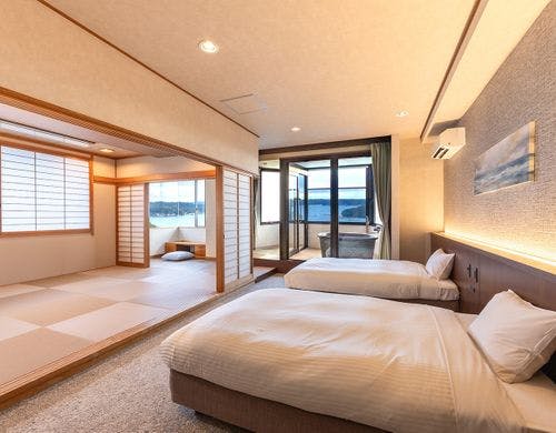 スーペリア露天風呂付和洋室ツイン