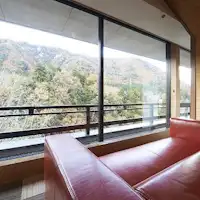 ロビーからの景観