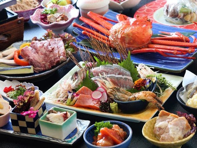 【ฤดูใบไม้ผลิ】เพลิดเพลินกับอาหารภูเขาและทะเลของซันอิน♪