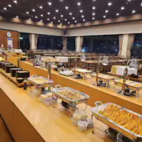 저녁 뷔페 예시