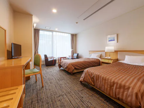Western-style Twin Room (Mountain Side)