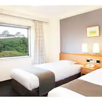 ห้องพักเตียงคู่ (วิวปราสาท)