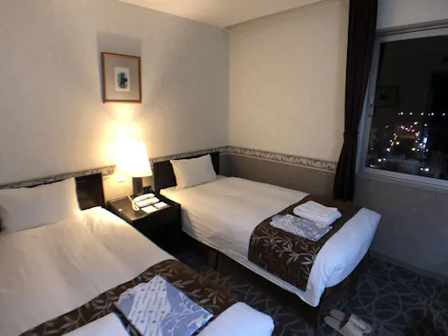 ห้องพักเตียงคู่สูบบุหรี่