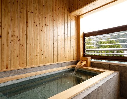 露天風呂付き客室【白露】