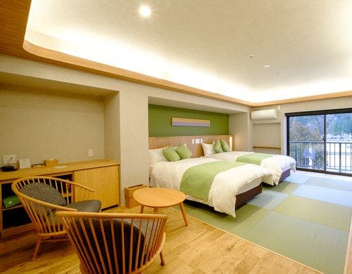 翠玉フロアー和モダンルーム【桔梗】