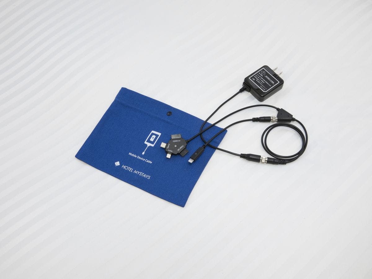 【สิ่งอำนวยความสะดวกในห้องพัก】ที่ชาร์จโทรศัพท์มือถือ