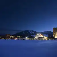 앗피 고원의 겨울 야경