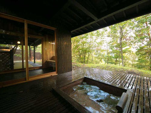朝倉の棟・客室露天風呂