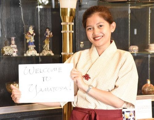 英語の話せるスタッフがおりますので、お気