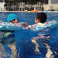 숙소 이용객 전용 수영장