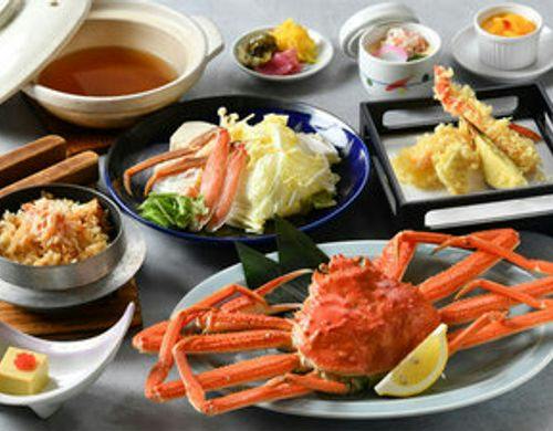 蟹づくしの贅沢コース