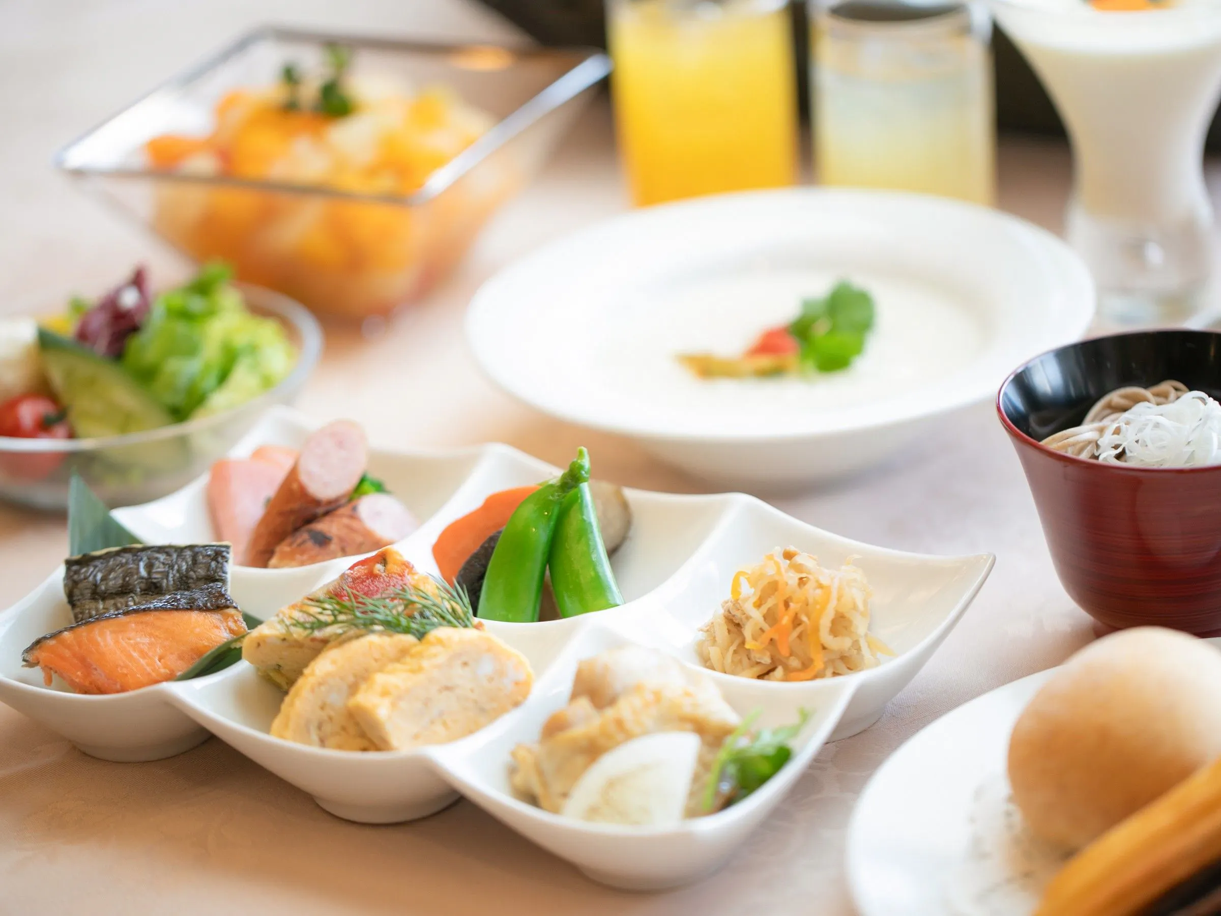 บุฟเฟ่ต์อาหารเช้า