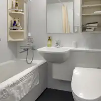 ห้องเดี่ยว (เซมิดับเบิล) พร้อมห้องน้ำในตัว